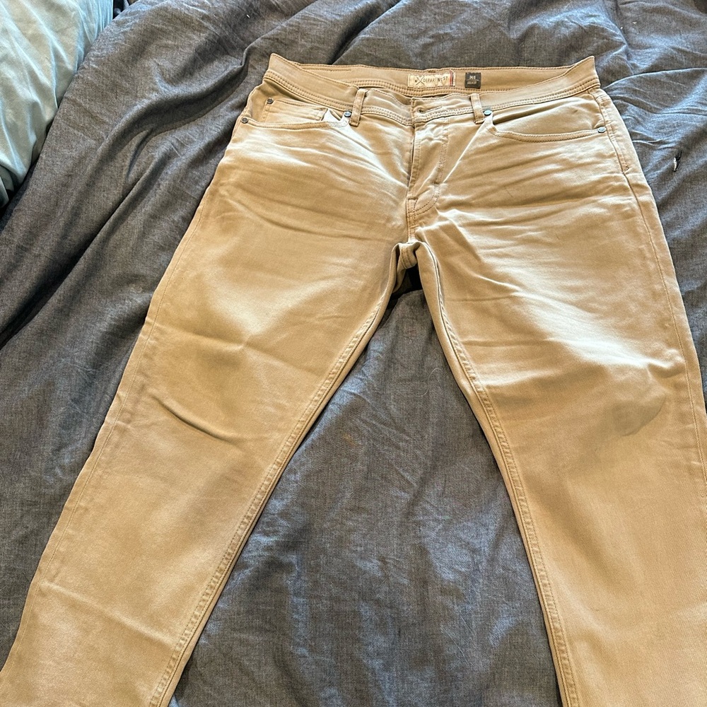 Depart west khaki denim